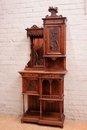 Renaissance style Cabinet in Walnut, France 19th century