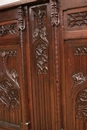 Gothic style Cabinet in Oak, France 19th century