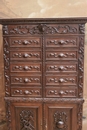 Hunt style Cabinet in Oak, France 19th century