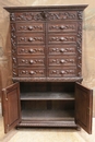 Hunt style Cabinet in Oak, France 19th century