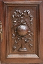 Hunt style Cabinet in Oak, France 19th century