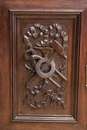 Hunt style Cabinet in Oak, France 19th century