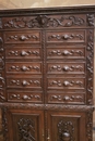 Hunt style Cabinet in Oak, France 19th century