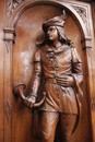 Renaissance style Cabinet in Walnut, France 19th century
