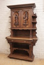 Renaissance style Cabinet in Walnut, France 19th century