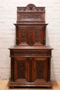 Renaissance style Secretary desk/cabinet in Walnut, France 19th century