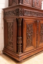 Renaissance style Secretary desk/cabinet in Walnut, France 19th century