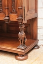 Renaissance style Cabinet in Walnut, France 19th century