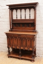 Renaissance style Cabinet in Walnut, France 19th century