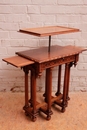 Renaissance style Server table in Walnut, France 19th century