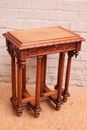 Renaissance style Server table in Walnut, France 19th century