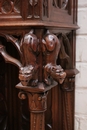 Gothic style Cabinet in Walnut, France 19th century