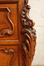 Louis XV style Cabinet in Walnut, France 19th century