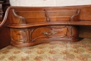 Louis XV style in Walnut, France 1900