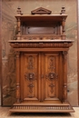 Renaissance style Cabinet in Walnut, France 19th century