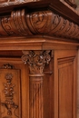 Renaissance style Cabinet in Walnut, France 19th century