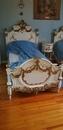 Louis XVI style Bedroom in paint wood, France 19th century