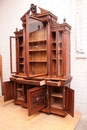 Renaissance style Bookcase in Walnut, France 19th century