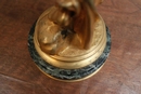 style Statue signed by E. Delaplanche Fondeur Barbedienne in Bronze, France 19th century
