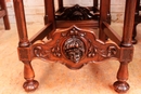 Renaissance style Chairs in Walnut, France 19th century