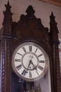 Gothic style Wall clock in Walnut, France 19th century