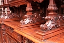 Renaissance style Cabinet in Oak, France 19th century