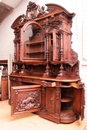 Renaissance style Cabinet in Oak, France 19th century