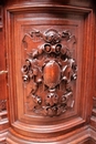 Renaissance style Cabinet in Oak, France 19th century