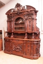 Renaissance style Cabinet in Oak, France 19th century