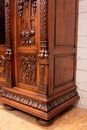 Renaissance style Bookcase in Walnut, France 19th century