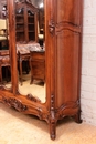 Louis XV style Bedroom in Walnut, France 19th century