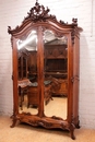 Louis XV style Bedroom in Walnut, France 19th century