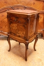 Louis XV style Bedroom in Walnut, France 19th century