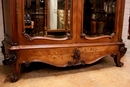 Louis XV style Bedroom in Walnut, France 19th century