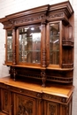 Renaissance style Cabinet in Walnut, France 19th century