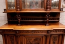 Renaissance style Cabinet in Walnut, France 19th century