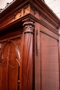 Gothic style Armoire in Walnut, France 19th century
