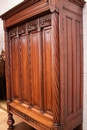 Gothic style Cabinet in Walnut, France 19th century