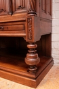 Gothic style Cabinet in Walnut, France 19th century