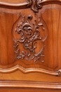 Louis XV style Cabinet in Walnut, France 19th century