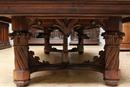 Gothic style Table in Oak, France