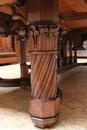 Gothic style Table in Oak, France