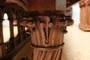 Gothic style Table in Oak, France