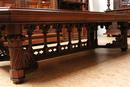 Gothic style Table in Oak, France