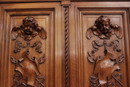 Renaissance style Cabinet in Walnut, France 19th century