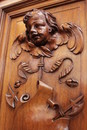 Renaissance style Cabinet in Walnut, France 19th century