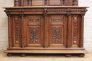 Renaissance style Cabinet in Walnut, France 19th century