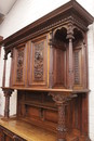 Renaissance style Cabinet in Walnut, France 19th century