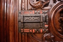 Renaissance style Cabinet in Walnut, France 19th century