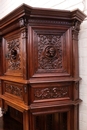 Renaissance style Cabinet in Walnut, France 19th century